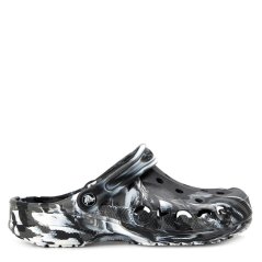Crocs Men's Baya Clogs Black Marble