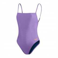 Speedo Thinstrap Swimsuit Womens Purple