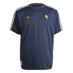 adidas Juventus 2024 2025 Icon Retro Shirt Adults Legend Ink