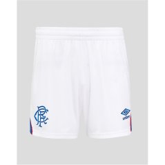 Umbro Rangers Away Shorts 2025 2026 Juniors White