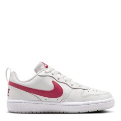 Nike Court Borough Low 2 SE Big Kids' Shoes Plat Tint/Beet