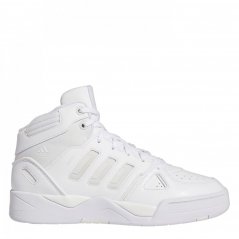 adidas Midcity Mid Shoes Mens Triple White