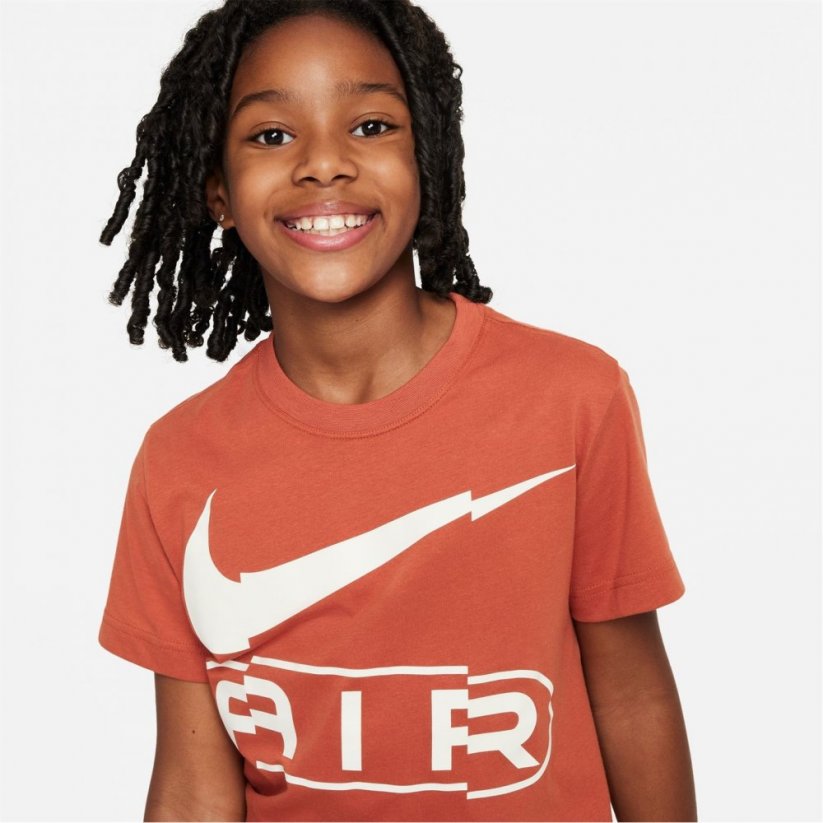 Nike Sportswear Big Kids' (Girls') T-Shirt Burnt Sunrise