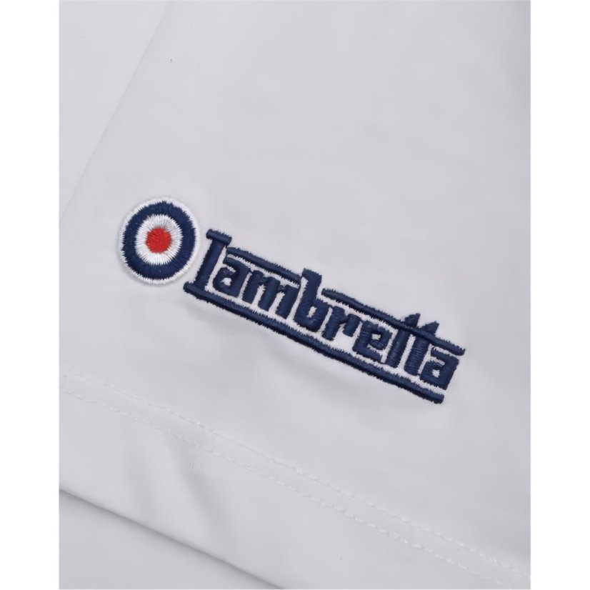 Lambretta Print Tee Grey