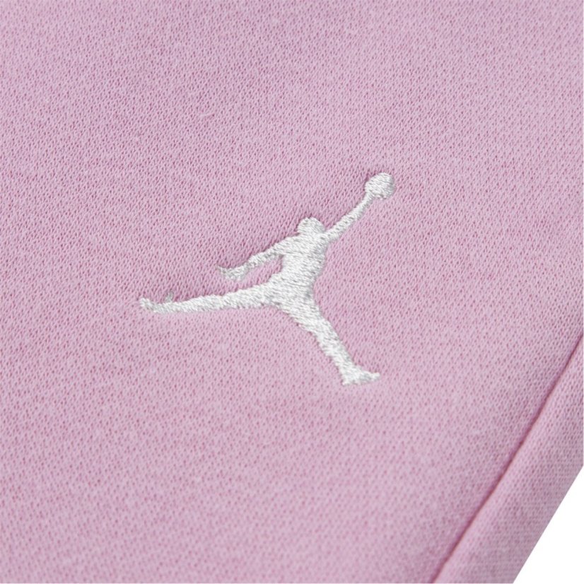 Air Jordan Kids' Brkn Open Hem Fleece Joggers M Soft Pink