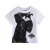 Character Short Sleeve T-Shirt Juniors Black Panther