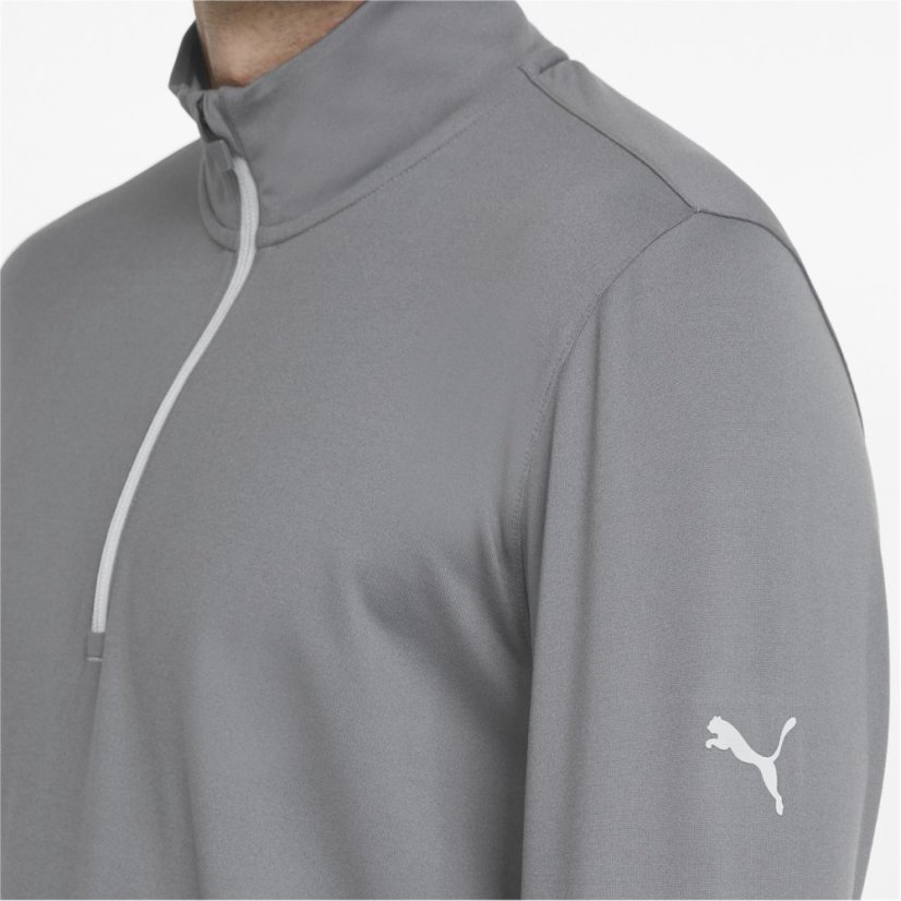 Puma Gamer quarter Zip Fleece Mens Quiet Shade