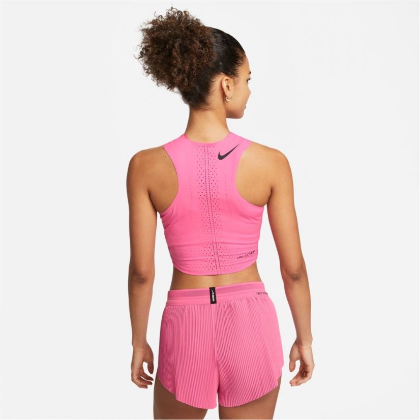 Nike Dri-FIT ADV AeroSwift Women's Running Crop Top Pinksicle