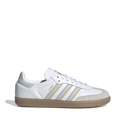 adidas Samba Club Shoes Mens White/Grey/Gum