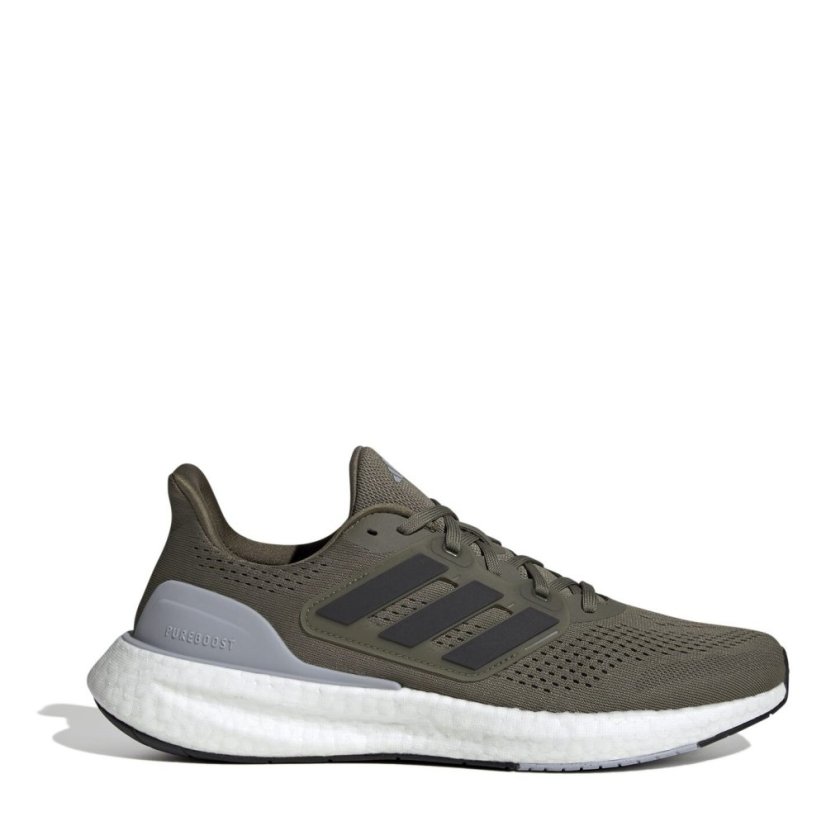 adidas Pureboost 23 Road pánska bežecká obuv Olive Strata/Co