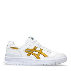 Asics Ex89 Basketball Trainers Mens White/Mustard
