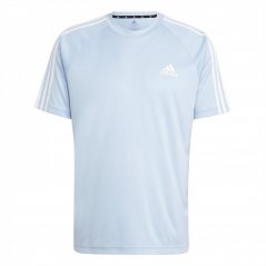 adidas Classic 3 Stripe Sereno pánske tričko Blue/White