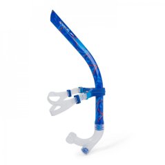 Speedo Centre Snorkel Flam/Blue/Tngrn