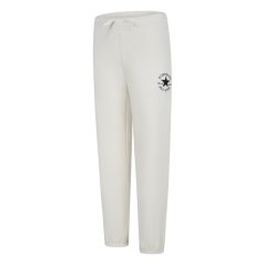 Converse Unisex Kids' Closed Hem Fleece Joggers Ivory