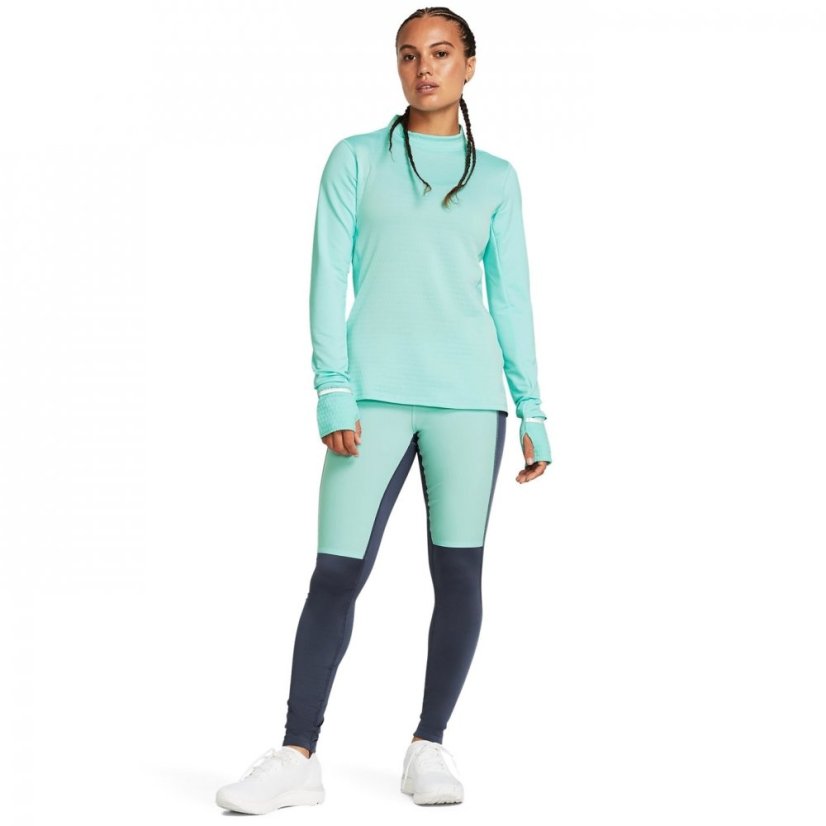 Under Armour Women's Qualifier Cold Performance Running Tights Grey