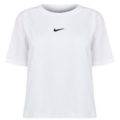 Nike DriFit Advance dámske tričko WHITE/BLACK