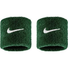 Nike Swoosh Wristband 2 Pack Green/White