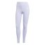 adidas Optime Essentials Stash Pocket Full-Length Leggings Womens Violet/White