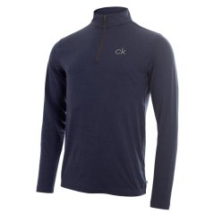 Calvin Klein Golf Newport Zip Top Navy Marl