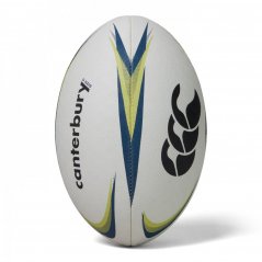 Canterbury Mentre Rugby Ball White/Lime