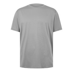 New Balance Balance Se Ss Siz Larg Running Top Mens Grey