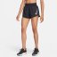 Nike One Swoosh Women's Dri-FIT Running Mid-Rise Brief-Lined Shorts Black