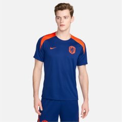 Nike Netherlands Strike Short Sleeve Top 2024 Adults Blue