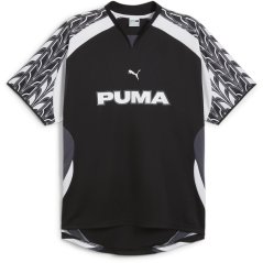 Puma Unisex Adults Short-Sleeve Performance T-Shirt Black/Grey