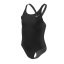 Nike Solid Swimsuit Black