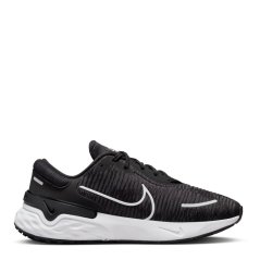 Nike Renew Run 4 Women's Road Running Shoes Blk/WhtAnth