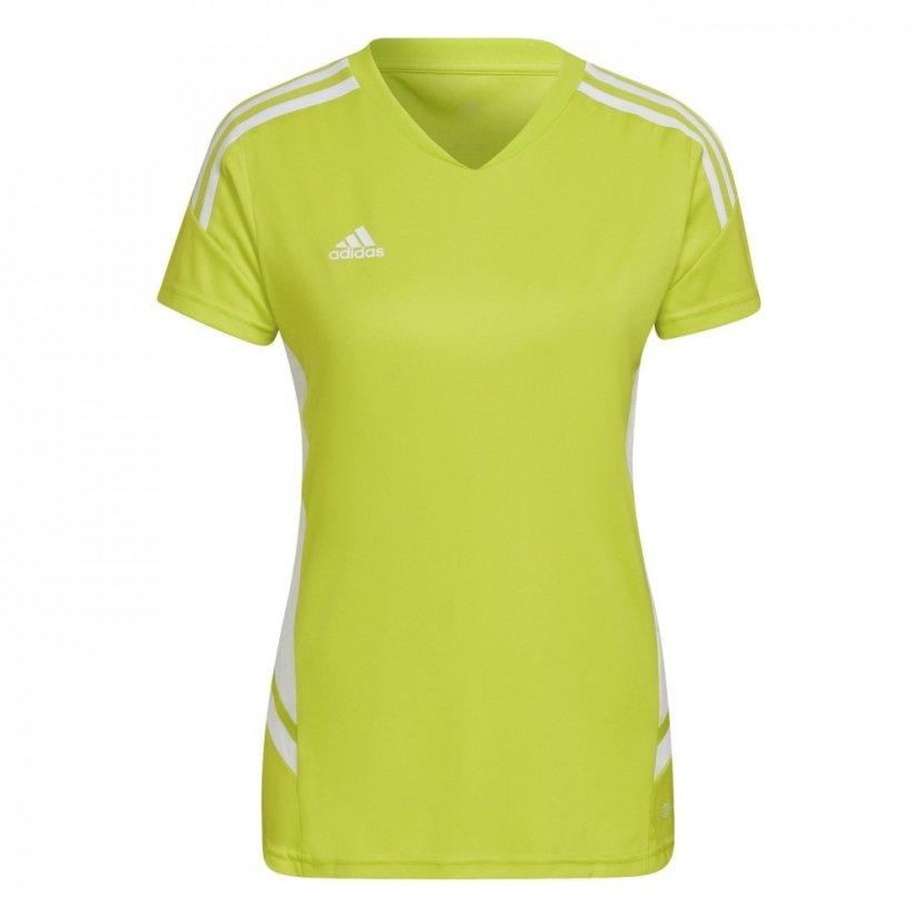 adidas 2022 2023 Condivo Jersey Top Ladies TM Solar Yellow - Veľkosť: 8 (XS)