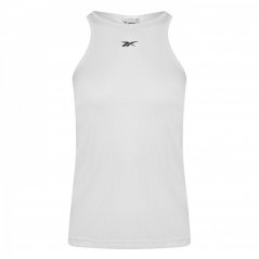 Reebok United By Fitness Perforated Tank Top Womens Vest White