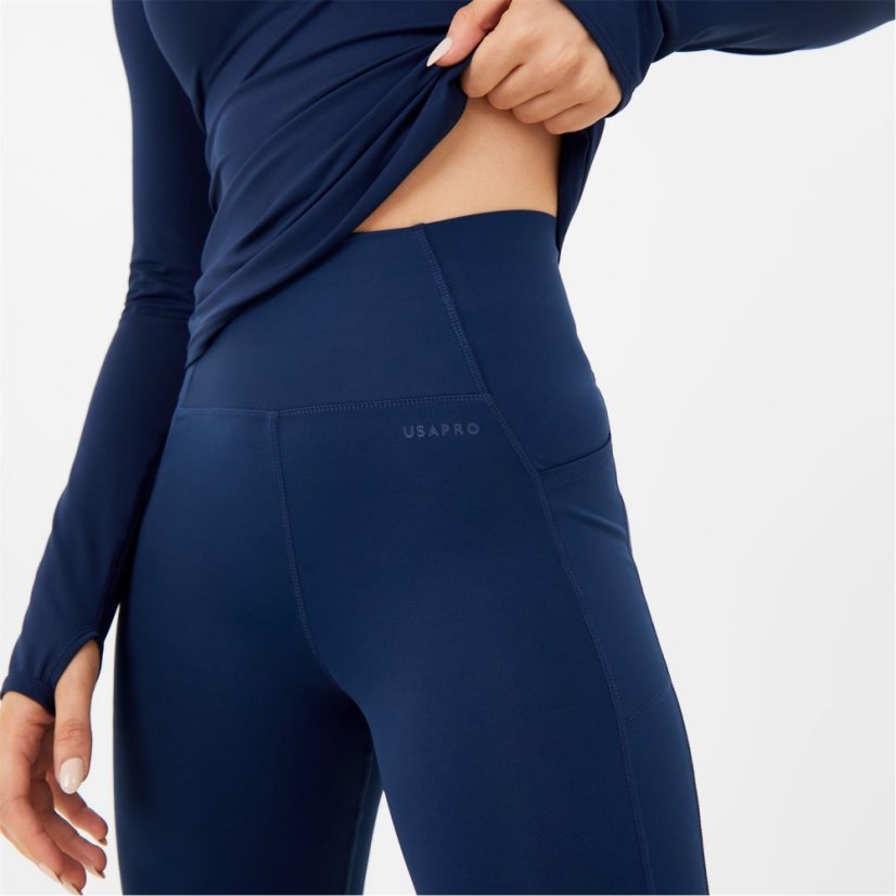 USA Pro Core High Rise Leggings Navy