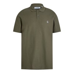 Original Penguin Short Sleeve Polo Shirt Dusty Olive