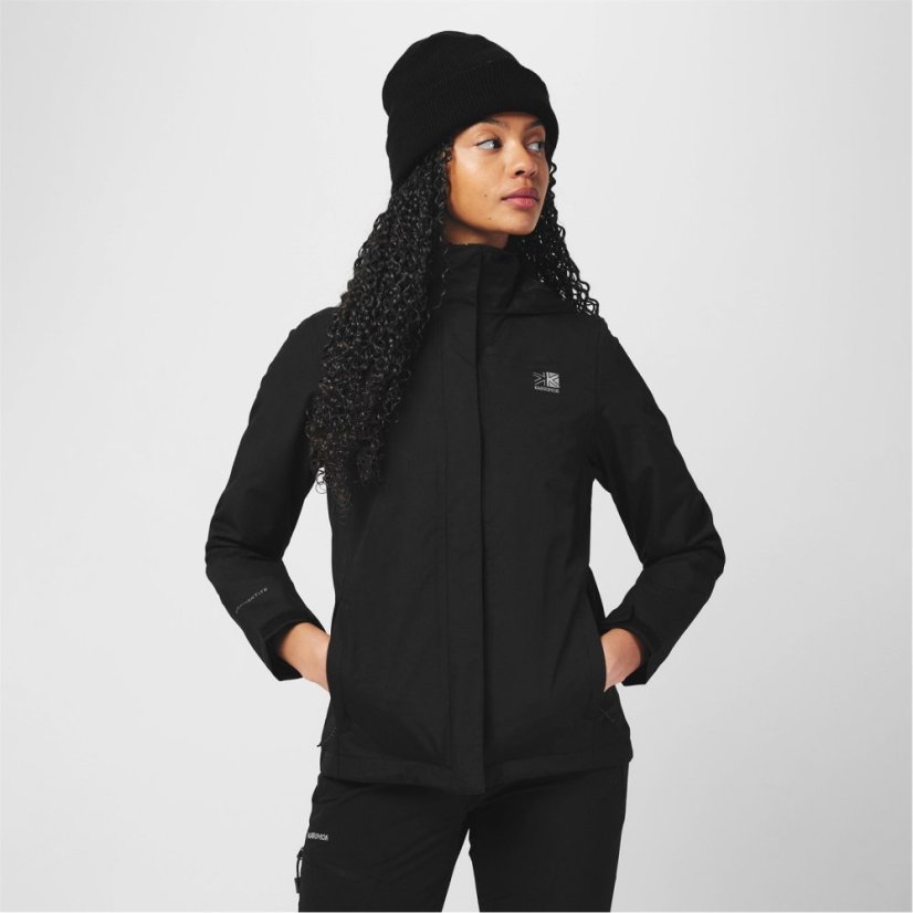 Karrimor Womens Urban WeatherTite 10K Waterproof Long Sleeve Jacket Black