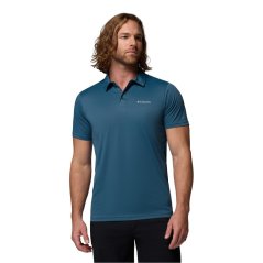 Columbia Short-Sleeve pánske polo tričko Blue