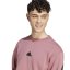 adidas Future Icons 3-Stripes Crew Sweatshirt Mens Prelove Crimson