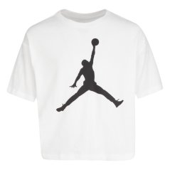 Air Jordan Jumpman Cropped T-Shirt Junior Girls White LL JM