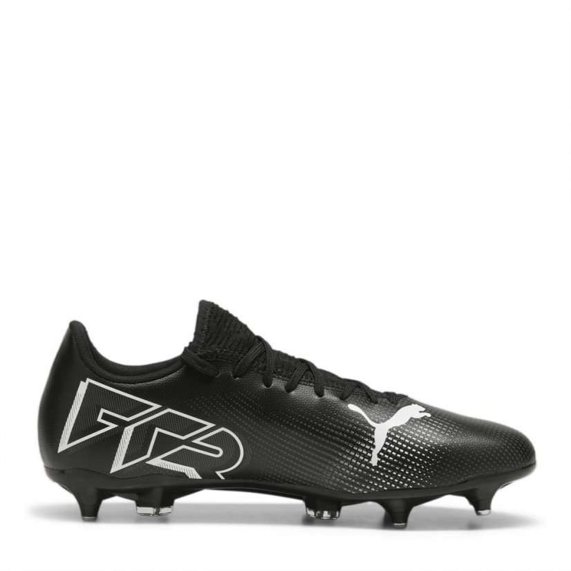 Puma Futa 7 Play Soft Ground Football Boots Black/White