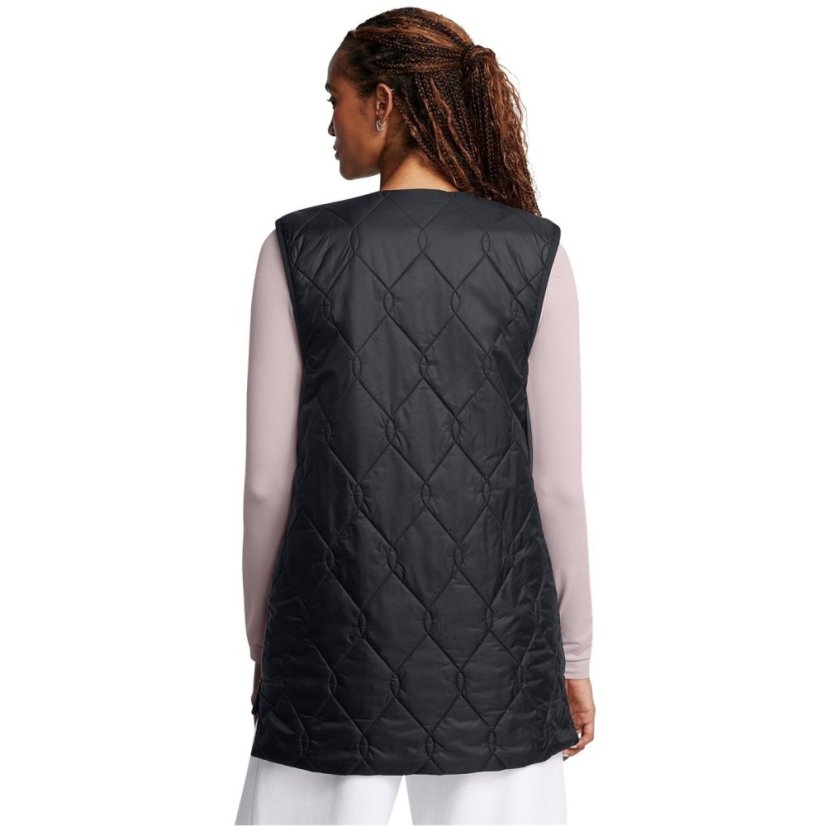 Under Armour Women's Diamond Lightweight Quilted Gilet Black