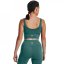 Under Armour Armour Meridian Fitted Crop Tank Womens Green