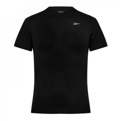 Reebok Running Graphic T-Shirt Mens Black