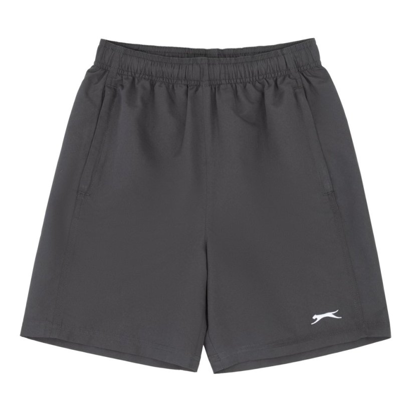 Slazenger Woven Shorts Junior Charcoal