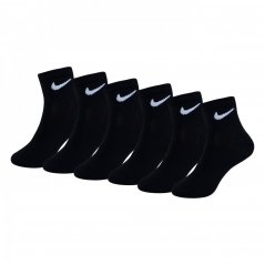 Nike 6 Pack of Trainer Socks Infants Black