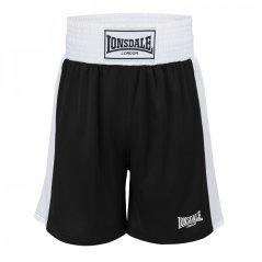 Lonsdale Boxing Shorts Black/White