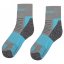 Salomon Merino Low 2 Pack Ladies Walking Socks Grey/Blue