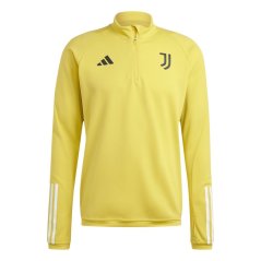 adidas Juventus Tracksuit Top 2024 2025 Mens Gold