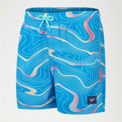 Speedo Boys Digi Printed 13 Watershort Pool/Arct Glass