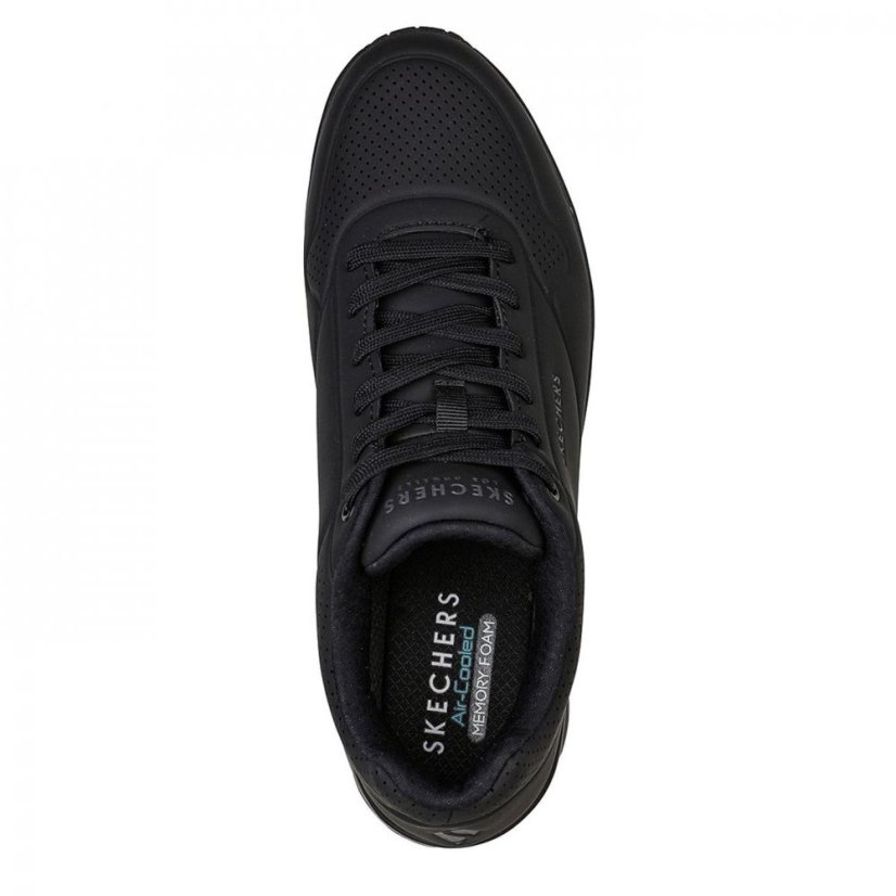 Skechers UNO Stand On Air Men's Trainers Triple Black