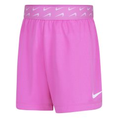 Nike Kids' Fleece Jogger Shorts Playful Pink